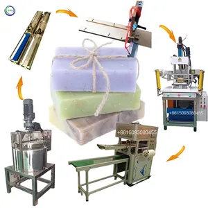 Soap Wax Melting Machine Soap Cutting Machine Manual Soap Extruder Stamping Machine