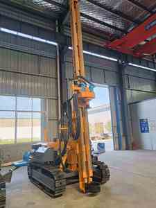 Plataforma de Perforación Hidráulica Fotovoltaica FD150, 75KW, Perforadora Solar para Cimentaciones con Tornillos de Tierra - Product Image 4