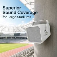 Sistema de Audio PA de Alta Potencia de 300W para Eventos Culturales y Turísticos, con Asistente de Voz IA y Audio Bidireccional, para Gimnasios y Piscinas