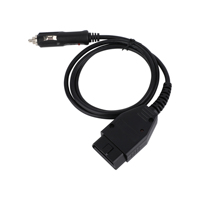 Personalizado OBD2 OBD16P Conector macho Encendedor de coche Cable Línea Lector de código Tipo
