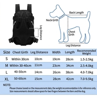 Sac de transport pour animaux de compagnie 2026, modèle populaire, personnalisé en usine, avec poches avant en maille pour chiens et chats, sac de poitrion pour animaux de compagnie avec ouverture pour les pattes, idéal pour les voyages