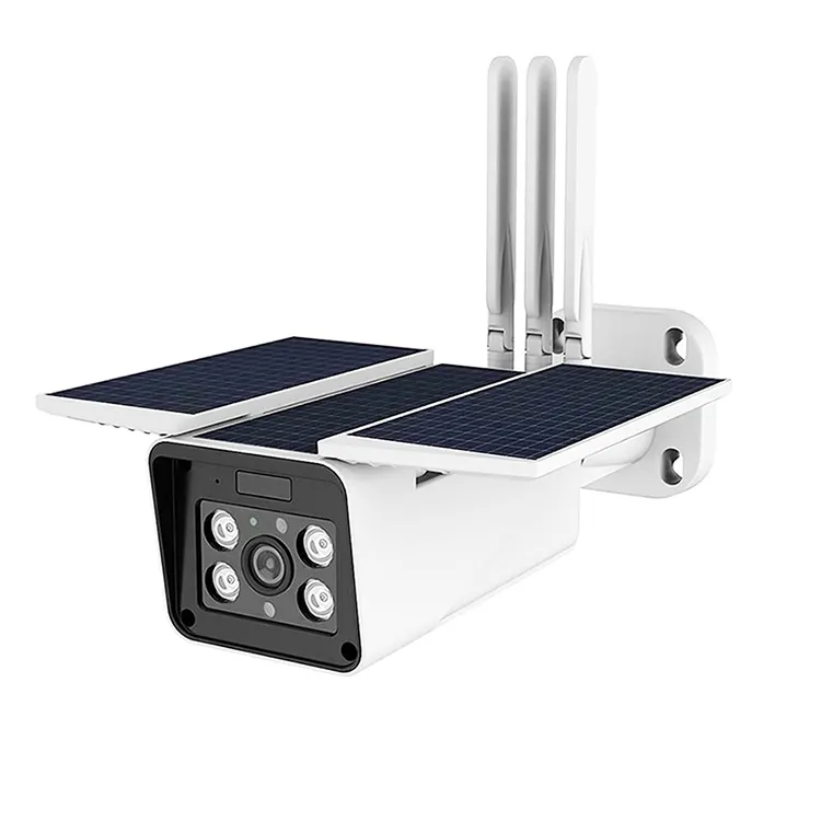 PIR düşük tüketim 1080P IP CCTV 2.0mp güneş paneli bataryası kablosuz CCTV WiFi açık güneş güvenlik kamera