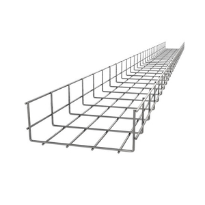 Cannelle de câblage en treillis métallique de type panier pour la gestion des câbles électriques, support de câbles industriels, fournisseur en gros - Product Image 1