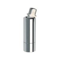 Câble d'éclairage réglable avec joint pivotant universel en laiton nickelé/chromé/noir pour lampe