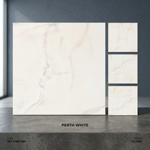 Blue White Marble Effect Porcelain Floor Tiles 600x600mm Ceramic Flooring for Hotel Interior - Product Image 6