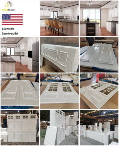 ตู้ครัวไม้สีดำด้านสไตล์โมเดิร์นจาก CBMmart เฟอร์นิเจอร์หรูหราสำหรับบ้าน ตู้ครัวแบบมีอ่างล้างจานในตัว - Product Image 5