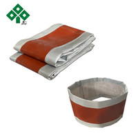 Compensateur flexible résistant aux hautes températures industrielles, résistant à la corrosion, joint d'expansion en tissu multicouche
