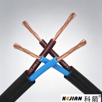 Massiver Kupfer-PVC-Draht 0,5mm 0,75mm 1,5mm 2,5mm 4mm 6mm 10mm 23AWG 22AWG 24AWG 20AWG IP68-zertifiziert 300/500V KEJIAN