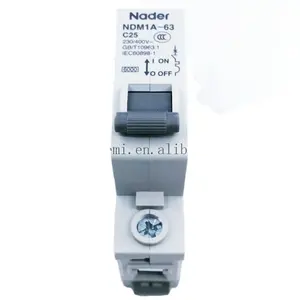 NDM1A-63 C25 1P 25A MCB minyatür devre kesici