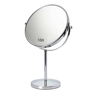 1X/10x Magnifying gương trang điểm 8 inch lớn bảng gương với đứng cá nhân trang điểm gương với độ phóng đại - Product Image 3