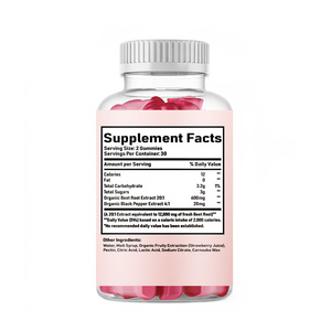 Gomitas de Vitamina D3 con Sabor a Bayas, 5000 UI, Marca Privada OEM al por Mayor, para la Salud Ósea y el Apoyo Inmunológico para Mujeres - Product Image 2