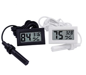 FY-12 Embedded Electronic Temperature and <strong>Humidity</strong> Meter Digital Temperature and <strong>Humidity</strong> Meter with Probe hygrothermograph - Product Image 1