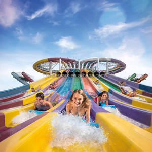 Fabricante Chino Suministra Toboganes de Agua de Carreras, Fabricación de Toboganes de Fibra de Vidrio para Parques Acuáticos en Venta - Product Image 3