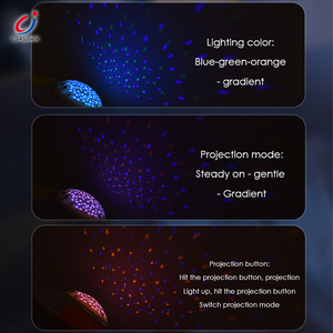 Chengji <span class=keywords><strong>jouet</strong></span> à piles éléphant Projection lavable sommeil respiration veilleuse bébé Machine apaisante avec peluche - Product Image 3