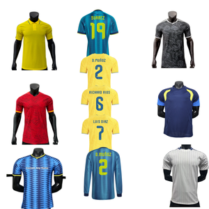 Camisetas <span class=keywords><strong>de</strong></span> Fútbol Nueva Temporada 2026 Selección Colombia Estilo Nacional Calidad Tailandesa Jugador Copa Luis Diaz 7 - Product Image 1