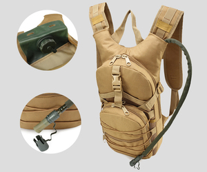 Mochila al aire libre Paquete de agua <span class=keywords><strong>Camel</strong></span> <span class=keywords><strong>Back</strong></span> Camuflaje <span class=keywords><strong>Bolsa</strong></span> táctica impermeable Senderismo Mochila de hidratación Paquete con <span class=keywords><strong>bolsa</strong></span> de agua - Product Image 6