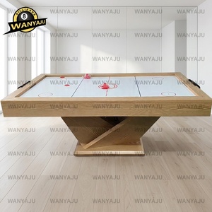 <span class=keywords><strong>Table</strong></span> de <span class=keywords><strong>jeux</strong></span> multifonction 3-<span class=keywords><strong>en</strong></span>-<span class=keywords><strong>1</strong></span> d'intérieur : Air hockey, billard et tennis de <span class=keywords><strong>table</strong></span>, avec plateau repas, pour salle de <span class=keywords><strong>jeux</strong></span> et villa - Product Image 3
