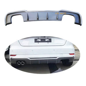 อะไหล่รถยนต์ S3สไตล์ Restyling ด้านหลัง Diffuser สำหรับออดี้ <span class=keywords><strong>A3</strong></span>อัพเกรด S3 Hatchback <span class=keywords><strong>Sline</strong></span> 2016 2017 <span class=keywords><strong>2018</strong></span> - Product Image 4