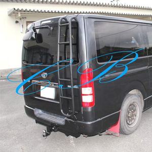 Barra de enganche de remolque Hiace KDH200, parachoques trasero, miembro de enganche trasero, miembro de enganche de montaje en poste, parachoques, barra de remolque resistente a la oxidación, kit de carrocería - Product Image 5