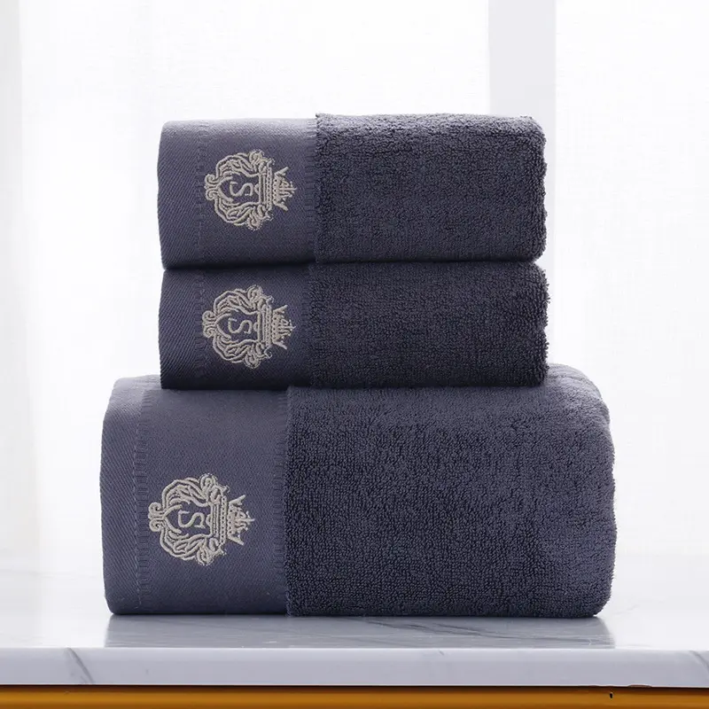 100% Cotton Bath Towel Sets Bath Towel Set Of 3 Cheap Towel Set