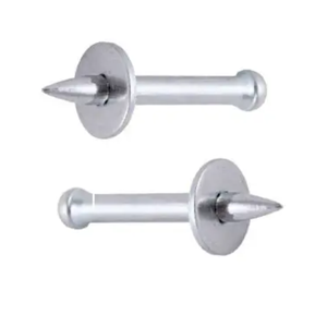 Clou de fixation pour plafond en acier électrogalvanisé avec rainure rouge pour clips de plafond et construction - Product Image 4