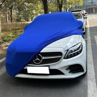 Housse de voiture intérieure haut de gamme, super extensible, anti-poussière et anti-rayures, ajustement universel avec doublure en polaire douce