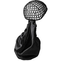 Bonnet enveloppant pour femme, grande taille, élastique, réglable, à bord large, double couche, style européen et américain