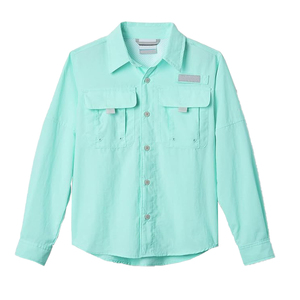 <span class=keywords><strong>2025</strong></span> chống UV nút xuống dài tay áo câu cá <span class=keywords><strong>Columbia</strong></span> Áo sơ mi biểu tượng tùy chỉnh - Product Image 5