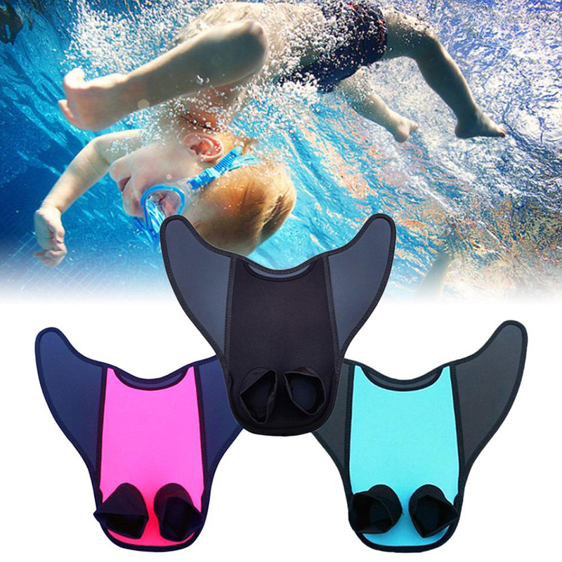 Silicone Mermaid Monofin Training Fins for