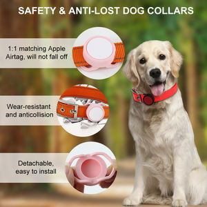 <span class=keywords><strong>Collar</strong></span> ajustable de lujo para mascotas, <span class=keywords><strong>Collar</strong></span> de perro con etiqueta de aire con seguimiento <span class=keywords><strong>GPS</strong></span>, <span class=keywords><strong>Collar</strong></span> de perro con correas de nailon duraderas - Product Image 6