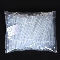 Pipettes Pasteur jetables stériles médicales de 0,2 ml, 0,5 ml, 1 ml, 2 ml, 3 ml, 5 ml, 10 ml pour transfert de parfum et d'huiles essentielles, compte-gouttes de sous-conditionnement
