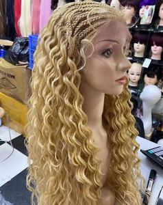 Perruques tressées sans colle, longues et lisses, les mieux notées, en dentelle complète, pour femmes noires - Product Image 1