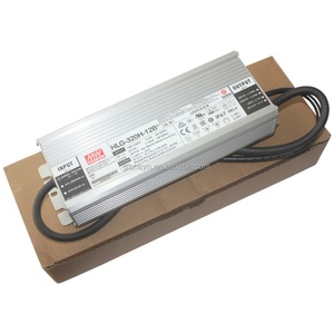 Alimentation électrique LED Meanwell HLG-320H-12B 320W 12V PWM dimmable, étanche IP67, homologuée pour usage industriel 220V/110V - Product Image 3