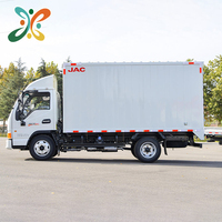 Camionnette de livraison légère JAC 4,2 m, camion de fret d'occasion JAC Kangling 4x2