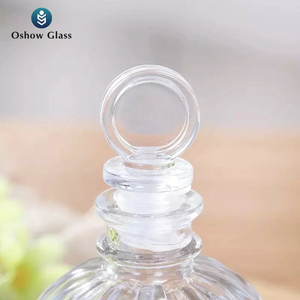 Bán buôn chai tinh dầu/nước hoa thủy tinh tròn cổ điển 50ml 100ml có nắp và hộp - Product Image 3
