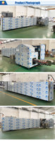 Machine de production automatique de cônes à gaufres miniatures chauffés au gaz, machine de production de cônes à glace enroulés en sucre