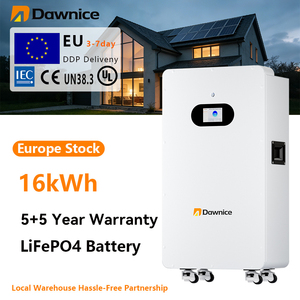 Batería de Iones de Litio Dawnice para Almacenamiento de Energía Doméstica, 48V 200ah 300ah 16KWh 51.2V LiFePO4, con Garantía de 5+5 Años - Product Image 1