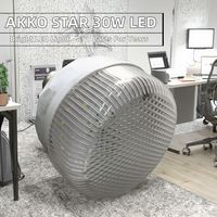 Ampoule LED en forme de T Crystal Cup 30W à haute luminosité, culot E27, température de couleur 6500K, durée de vie de 20000 heures, pour bureau, alimentation CA