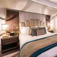 Ensemble de meubles de chambre d'hôtel, lit king size, 5 étoiles, luxe royal, offre spéciale