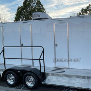 Équipements de toilettes de luxe haut de gamme pour les occasions spéciales Remorque de salle de douche Elevate Comfort avec remorque de salle de bain portable - Product Image 6