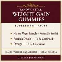 Gummies personnalisées pour la prise de poids - Formule végétalienne naturelle, mélange coloré, vente en gros OEM