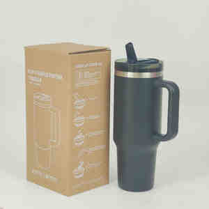 Personnalisé 2025 les rayures bleues les rayures jaunes Summer Vibes New S Oasis Collection Cabana Striped 40oz Cup - Product Image 3