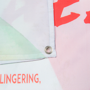 Phổ Biến Vải Dệt Biểu Ngữ Tùy Chỉnh Thăng Hoa Dệt Kim Thân Thiện Với Môi Biểu Ngữ Cho Kinh Doanh Và Thương Mại - Product Image 5