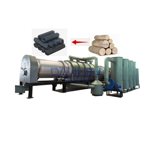 Horno para la fabricación de briquetas de carbón vegetal sin humo a pequeña escala a partir de madera, yute, cáscara de plantas y semillas - Product Image 1