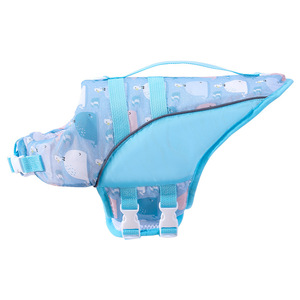 पालतू कुत्ते कार्टून जीवन जैकेट गर्मियों छोटे मध्यम आकार के टेडी प्ले पानी के कपड़े मजबूत बुओएंसी त्वरित सुखाने वाले सामान - Product Image 5