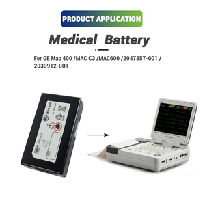 <span class=keywords><strong>Batterie</strong></span> médicale Li-ion 7,2 V 2250 mAh 2030912-001 2030912-001 2073265-001 <span class=keywords><strong>Batterie</strong></span> de remplacement pour <span class=keywords><strong>Mac</strong></span> 400 <span class=keywords><strong>MAC</strong></span> C3 - Product Image 6