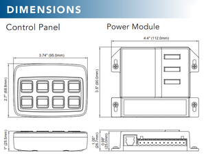 Hộp Hệ Thống Bảng Điều Khiển Đa Năng 8 Nút Tín Hiệu - Product Image 3