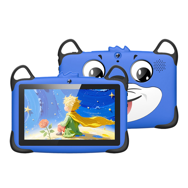 TABY 7 Inch Kids Tablet PC Android 12.0 Quad-core 6gb + 128gb Educational Wifi Fashion Design Cute Tablet for Children Learning