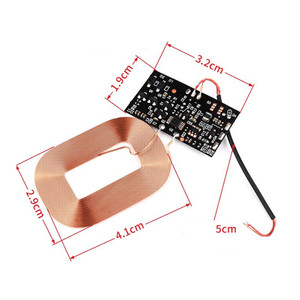Taidacent Modulo Ricevitore di <span class=keywords><strong>Ricarica</strong></span> Wireless PCB Magnetico Universale 5V per Telefoni Cellulari, <span class=keywords><strong>Ricarica</strong></span> Rapida Induttiva Ultra Compatta - Product Image 6