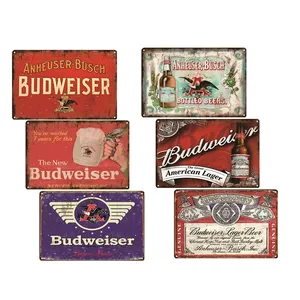 Beer Historic Label Tin Sign Metal Painting Home Pub Cafe Restaurant Bar Wall Decor Board Retro Tin Poster